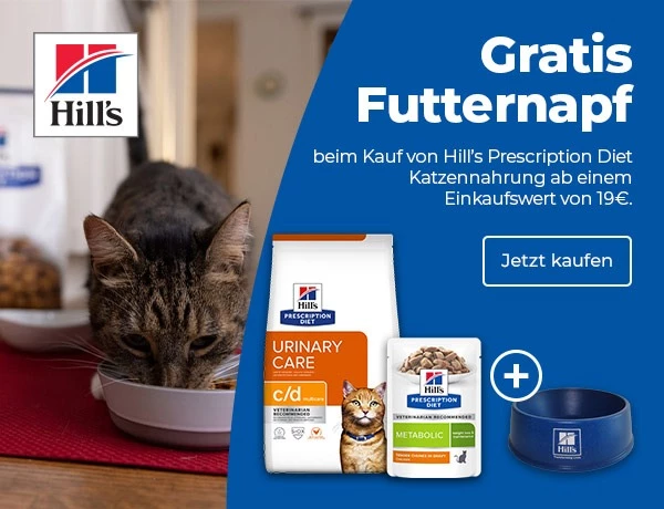 Hill's Prescription Diet für Katzen + Gratis...