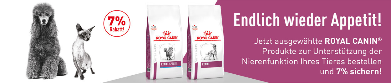 Royal Canin Renal Trockenfutter für Hunde & Katzen...