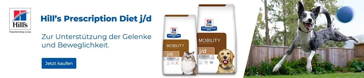 Hill's Mobility j/d für Hunde & Katzen