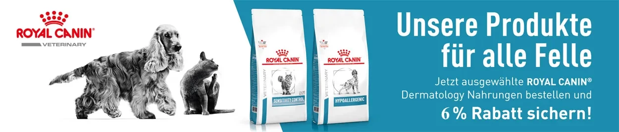 Royal Canin Diätfutter bei Hautproblemen von Hunden & Katzen