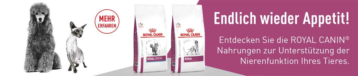 Royal Canin Renal Nierendiätfutter für Hunde & Katzen