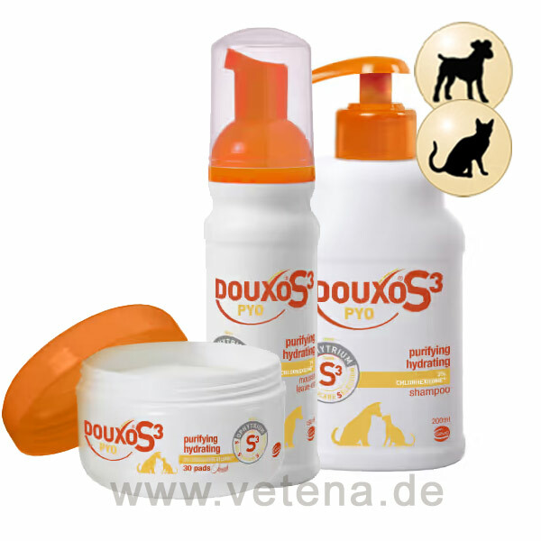 kapok details on behalf of Ceva Douxo S3 Pyo für Hunde & Katzen - bei vetena.de