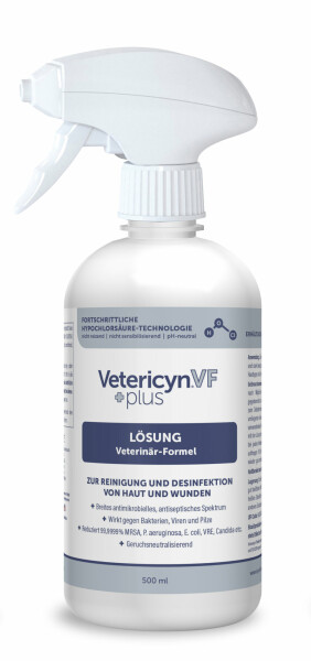 500 ml Vetericyn VF Plus Lösung Sprühflasche