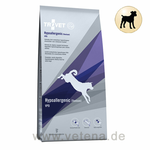 Trovet Hypoallergenic Hirsch-Kartoffel VPD Trockenfutter für Hunde