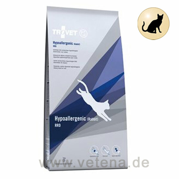 Trovet Hypoallergenic Kaninchen-Reis RRD Trockenfutter für Katzen