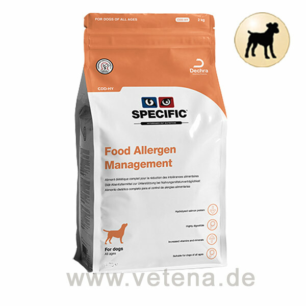 Specific Food Allergen Management CDD-HY Trockenfutter für Hunde