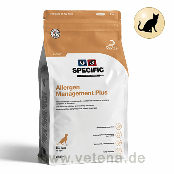 Specific Allergen Management Plus FOD-HY Trockenfutter für Katzen