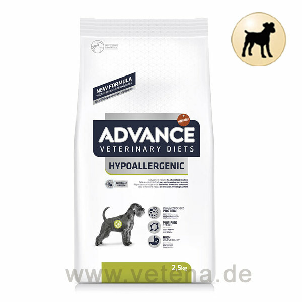 Advance Hypoallergenic Trockenfutter für Hunde