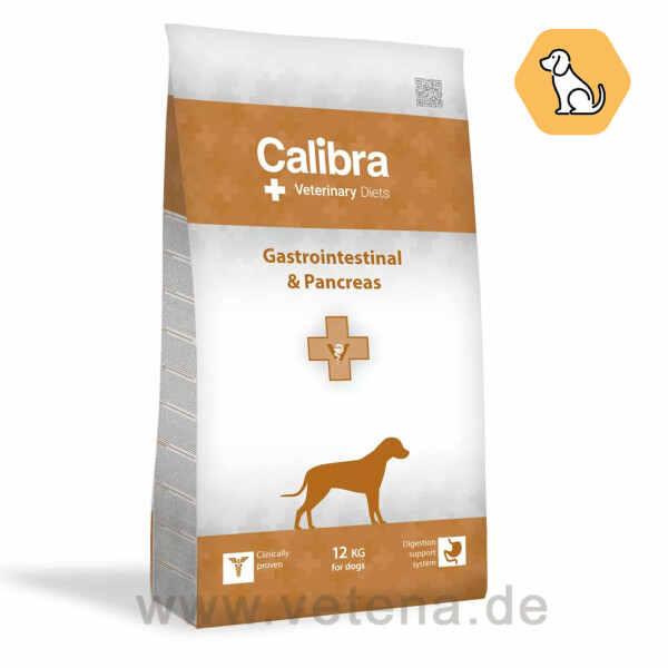 Calibra Gastrointestinal and Pancreas Trockenfutter für Hunde