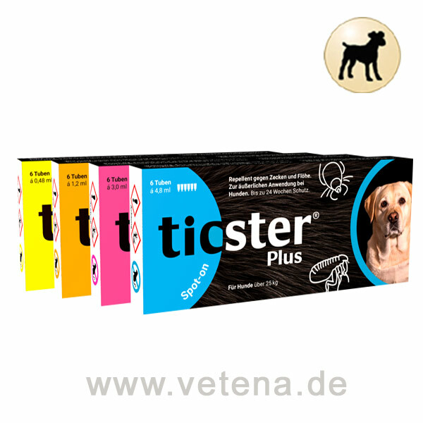 Ticster Plus Spot-on für Hunde