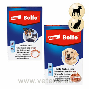 Bolfo Zecken- und Flohschutzband Hund & Katze
