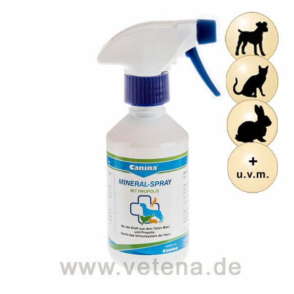 Canina Mineral-Spray mit Propolis für Hunde, Katzen & Heimtiere