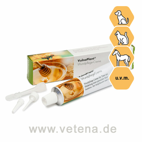 PlantaVet VulnoPlant Wundpflege-Creme für Tiere