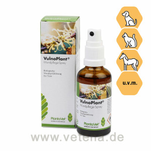 PlantaVet VulnoPlant Wundpflege-Spray für Tiere