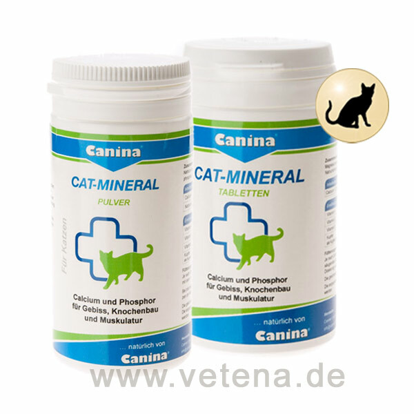 Canina Cat-Mineral Pulver & Tabletten